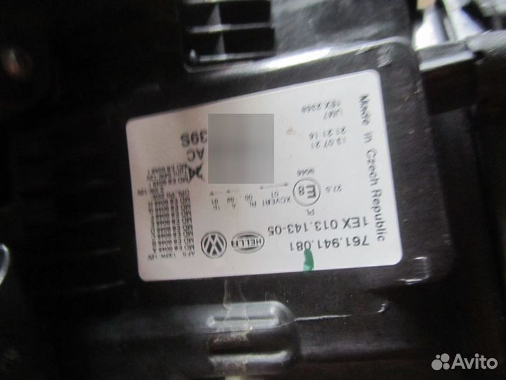 Фара левая Volkswagen Touareg 3