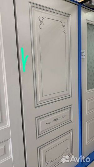 Двери с наличниками, ручками, петлями в компл-те
