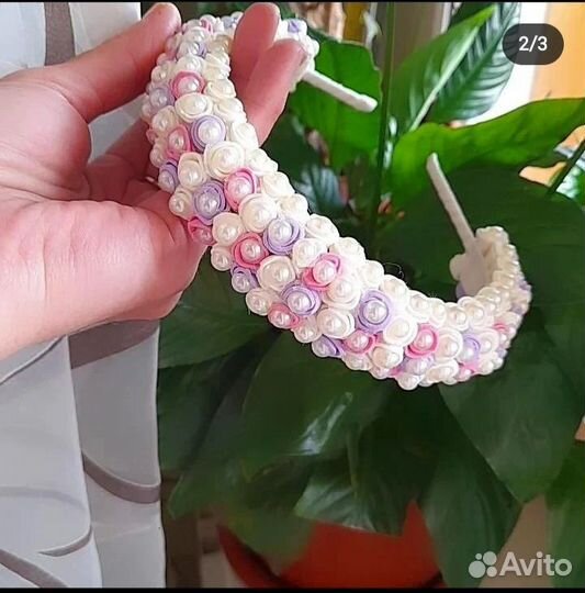 Ободок ручной работы