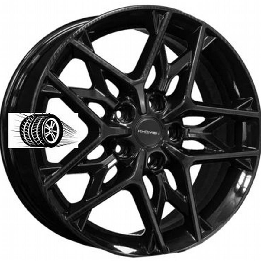 Литые диски Khomen Wheels 7×R17 5×110