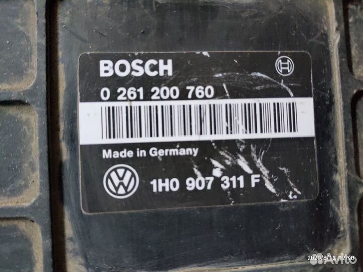 Эбу VW Golf3 (0 261 200 760 ) 1992г