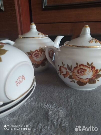 Чайный сервиз вербилки
