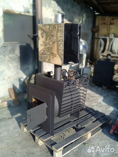 Печь для бани + бак на 70 литров