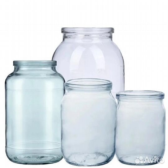 Банка стеклянная ско 0.6/0.7/0.8/1.5/2/3