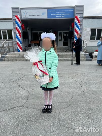 Куртка демисезонная для девочки рост 122-128