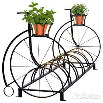 Велопарковка С цветочницей 2