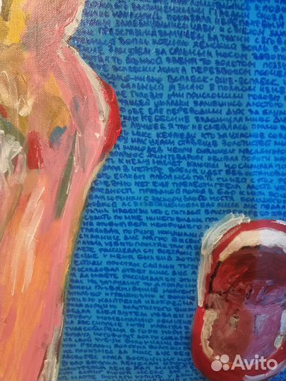 Сирены Улисса. Акрил на холсте. 50*50