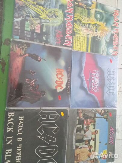 Пластинки виниловые