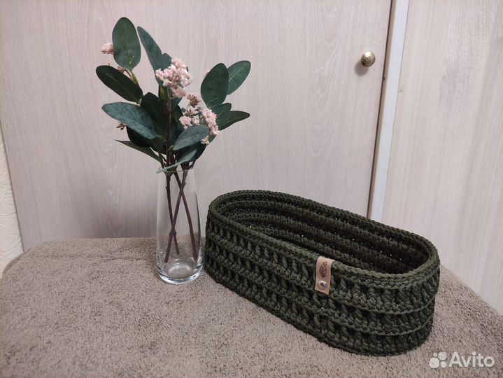 Корзинки из полиэфирного шнура