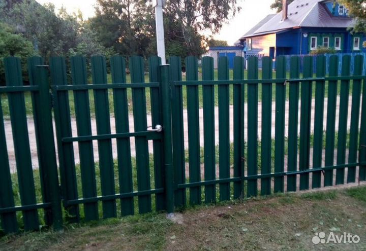 Евроштакетник для забора необходимой длинны