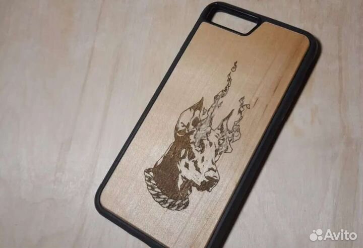 Деревянный чехол для iPhone