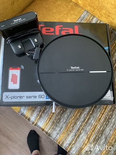 Робот пылесос tefal explorer serie 60