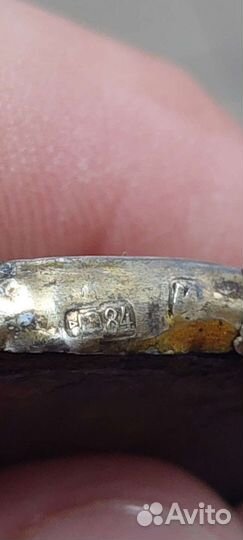 Иконка нательнаясергей радонежского серебро 84