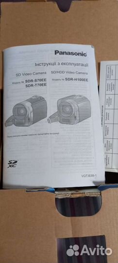 Видеокамера panasonic