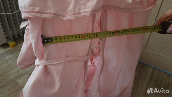 Кроватка для кукол с балдахином