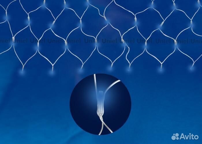 Сетка Uniel Сетка ULD-N2520-240/DTA blue IP20