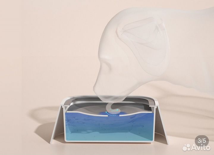 Миска поилка непроливайка эстетичная новая