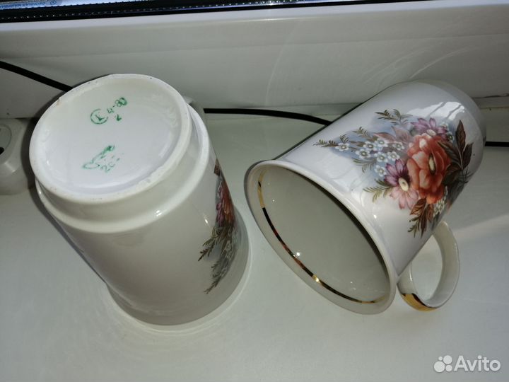 Фарфоровые кружки СССР