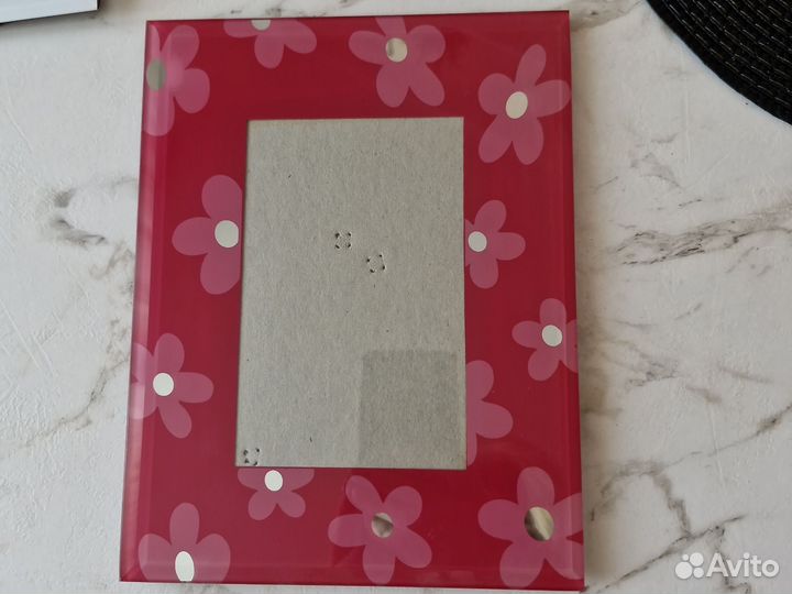 Рамка для фотографий розовая