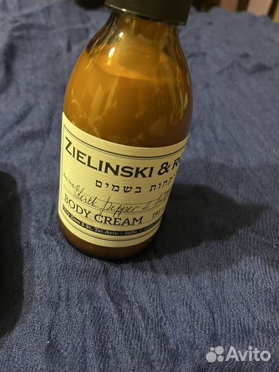 Zelinski & Rozen жидкое мыло и крем для тела