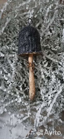 Ватная елочная игрушка