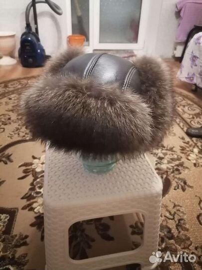 Мужская зимняя шапка ушанка