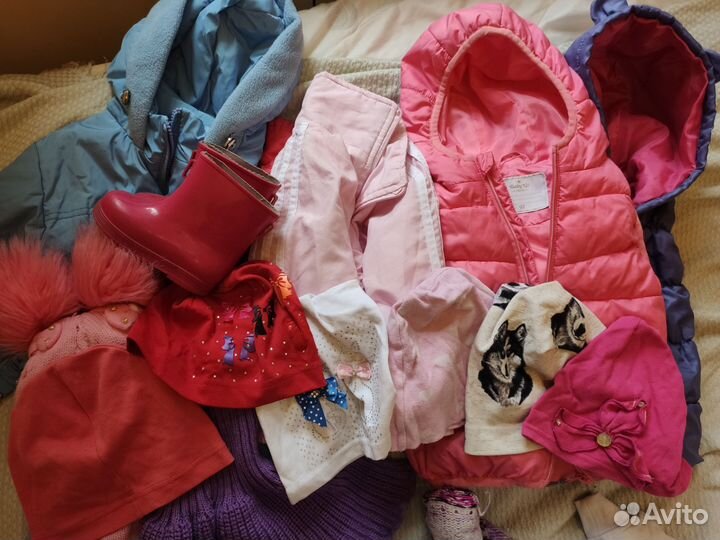 Пакет верхней одежды для девочки 1,5 - 2 лет