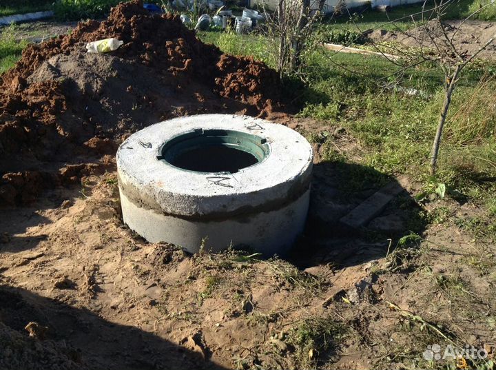 Септик из бетонных колец: надежно и долговечно