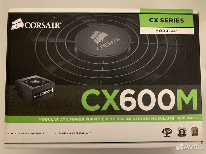 Блок питания Corsair CX600M