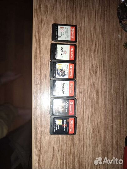Катриджи nintendo switch