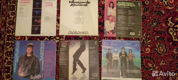Виниловые пластинки СССР