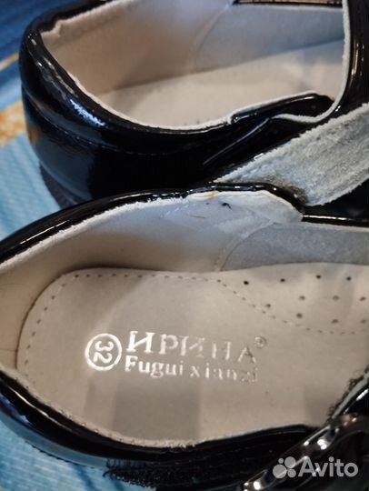 Туфли лакированные для девочки 32