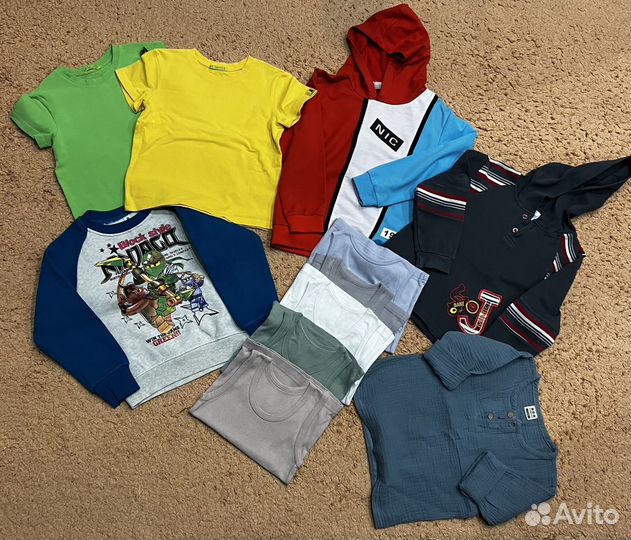 Одежда на мальчика 104-110 пакетом