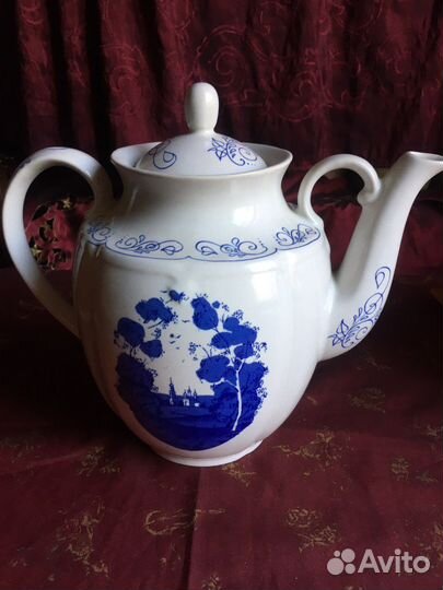 Чайник фарфоровый большой 3 литра