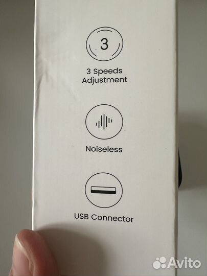 Минивентилятор портативный новый