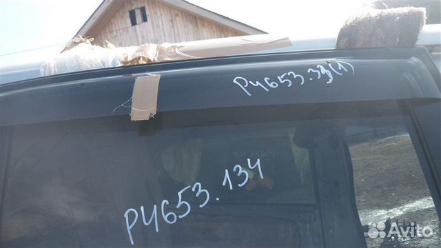 Стекло двери заднее правое Toyota Harrier MCU30