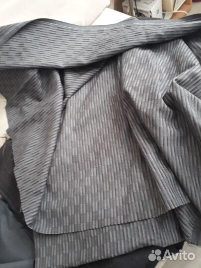 Ткань костюмная отрез шерсть