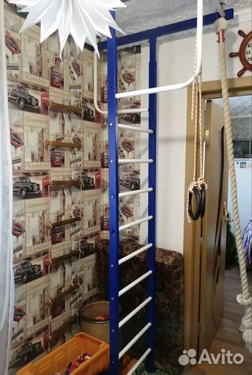 Детская шведская стенка бу