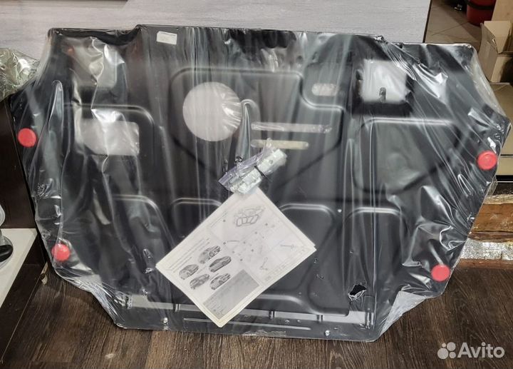 Защита картера на toyota-lexus