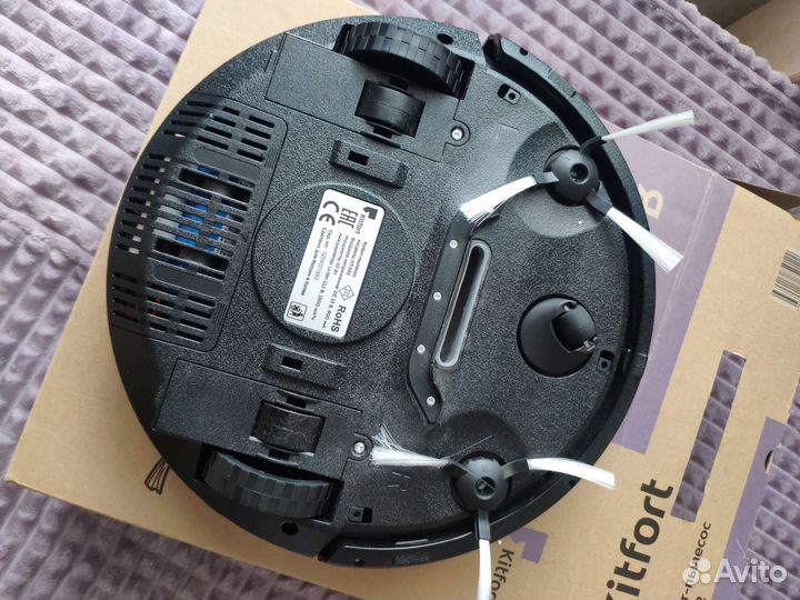 Робот пылесос kitfort новый