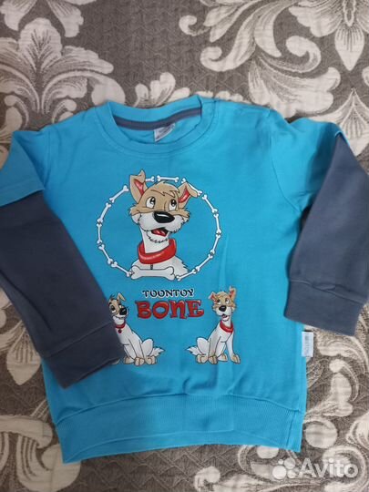 Детские вещи пакетом на мальчика 110 см