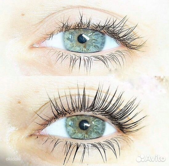 Ламинирование и ботокс ресниц/бровей