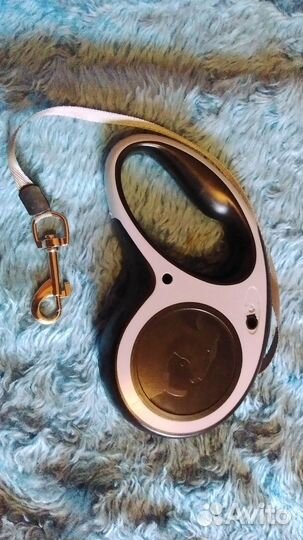 Поводок рулетка для собак flexi 5 метров бу