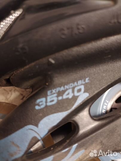 Коньки роликовые K2 skate 35-40 (раздвижные)