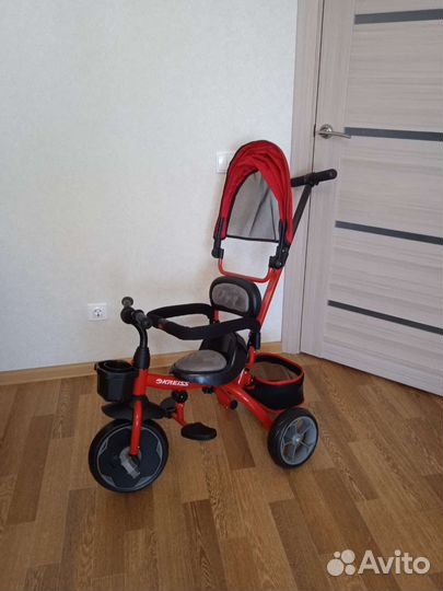 Новый детский велосипед - коляска
