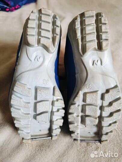 Лыжные ботинки детские NNN размер 30