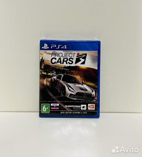 Project cars 3 PS4 PS5 (рус.обложка)
