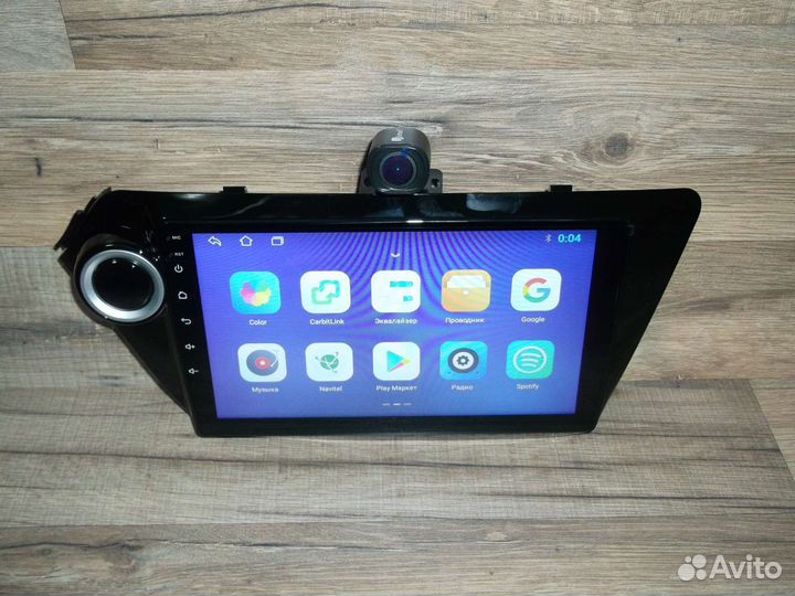 Магнитола 2DIN Kia Rio 3 Android с камерой
