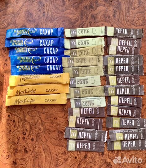 Пакеты из макдонольдца