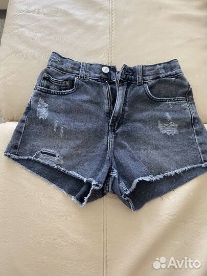 Джинсовые шорты zara